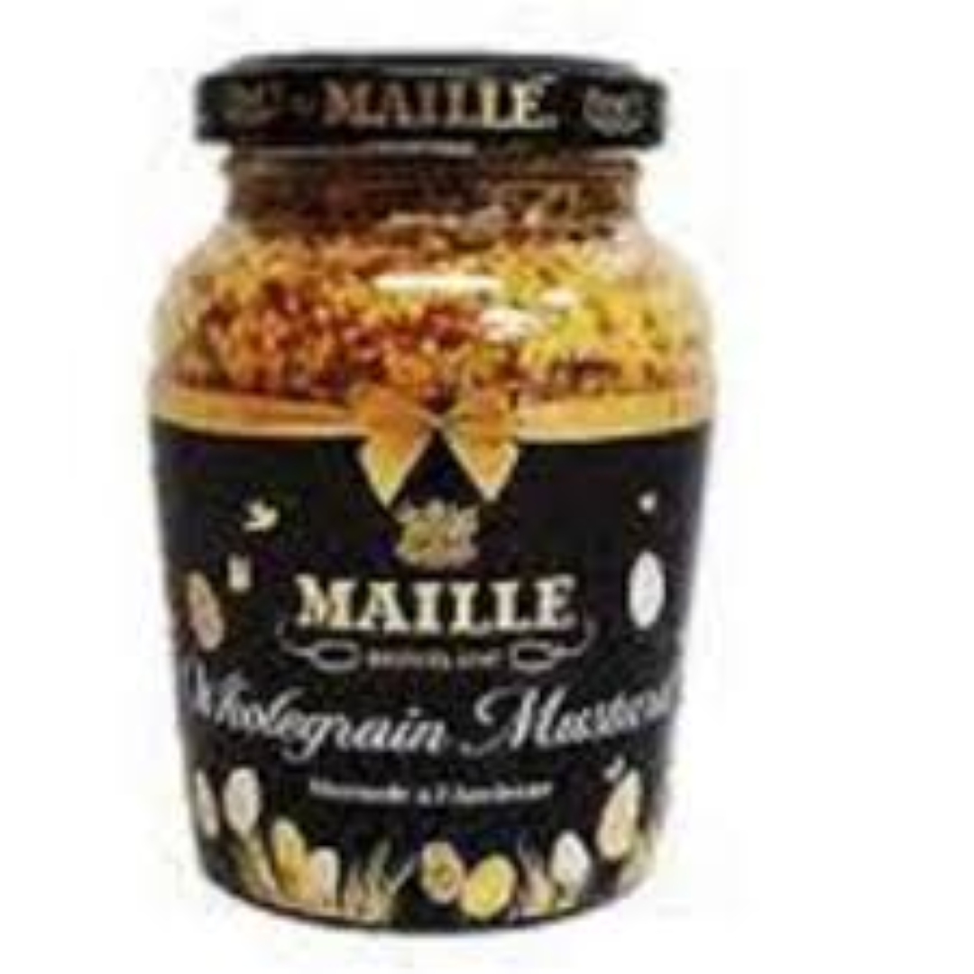 MAILLE WHOLE GRAIN MUSTARD 210G